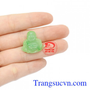 Trang sức Em và Tôi nhận đặt thiết kế theo yêu cầu của khách hàng. Mặt Di Lặc cẩm thạch đại cát.