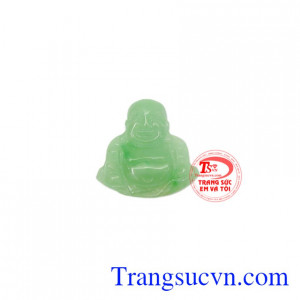 Mặt Di Lặc cẩm thạch đại cát là sản phẩm mang lại may mắn, xua đuổi tà khí.