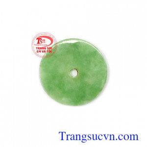 Mặt đồng xu cẩm thạch an nhiên bèn đẹp, chất lượng, phù hợp làm mặt dây, trang sức đeo hợp thời trang và phong thủy