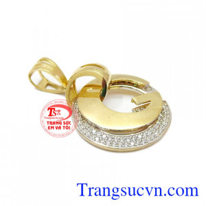 Mặt vàng thời trang, mặt dây chuyền vàng tây 10k đẹp, mặt dây chuyền đẳng cấp, mặt dây chuyền vàng cho phái đẹp, giao hàng toàn quốc.