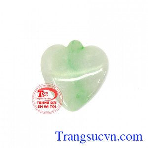 Mặt ngọc cẩm thạch ái tình được chế tác từ ngọc cẩm thạch thiên nhiên, công nghệ chế tác tinh xảo