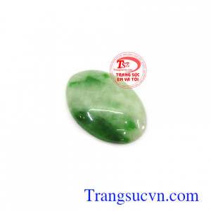 Mặt ngọc cẩm thạch an lành bền đẹp, chất lượng, phù hợp làm mặt dây chuyền, mặt nhẫn đeo đẹp, sang trọng
