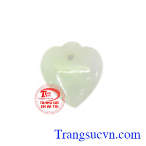 Mặt ngọc cẩm thạch hòa khí được chế tác từ ngọc cẩm thạch thiên nhiên mang lại may mắn và tài lộc