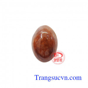 Mặt ngọc cẩm thạch như ý có thể được dùng làm mặt nhẫn, bền đẹp.