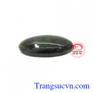 Mặt ngọc cẩm thạch oval thiên nhiên uy tín, chất lượng. đảm bảo, có giấy kiểm định.