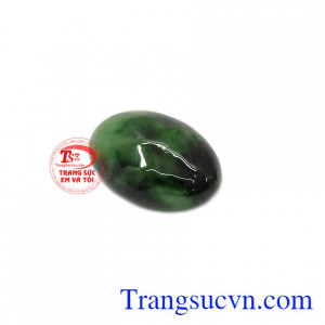Mặt ngọc cẩm thạch phúc lộc đeo hợp thời trang, phong thủy.