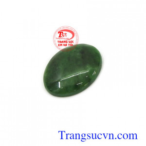 Mặt ngọc cẩm thạch thiên nhiên phù hợp làm mặt dây chuyền, mặt nhẫn sang trọng, tinh tế