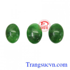 Mặt ngọc Jadeite Đại Lợi thiên nhiên.