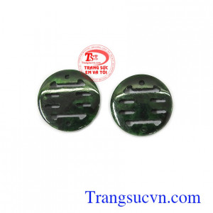 Mặt ngọc Jadeite phát tài thương hiệu uy tín, chất lượng, chế tác theo yêu cầu