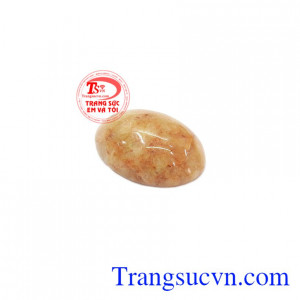 Mặt ngọc thích có thể bọc vàng hoặc bạc để làm mặt dây chuyền, mặt nhẫn,Mặt ngọc Jadeite thời trang