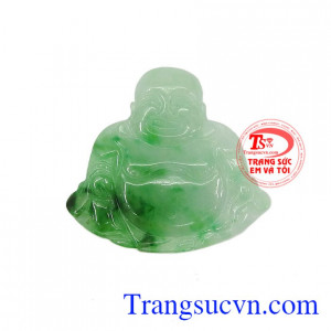 Mặt ngọc Phật Di Lặc Đại Lộc là biểu tượng mang đến may mắn và tài lộc cho người đeo, sản phẩm có thể bọc vàng sang trọng