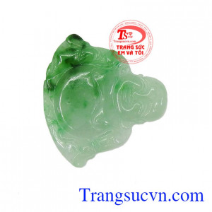 Mặt ngọc Phật Di Lặc Đại Lộc, có giấy kiểm định đá tự nhiên, giao hàng nhanh trên toàn quốc