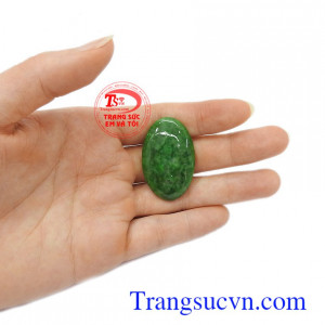 Mặt ngọc phỉ thúy thiên nhiên bền đẹp, chất lượng, chế tác theo yêu cầu Mặt ngọc phỉ thúy bình yên