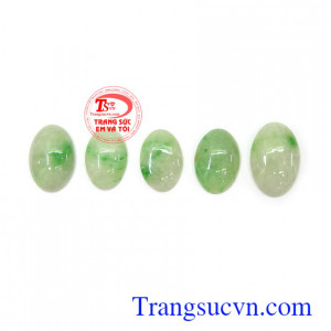 Mặt ngọc thiên nhiên bền đẹp, chất lượng, chế tác theo yêu cầu Mặt ngọc phỉ thúy may mắn