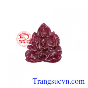 Mặt phật bà Ruby an lành là sản phẩm hiện đang được nhiều người yêu thích và lựa chọn.