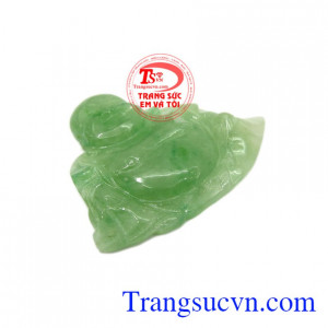 Mặt phật di lặc cẩm thạch phúc lộc với hình tượng vô lo vô nghĩ, cuộc sống tự tại, không muộn phiền