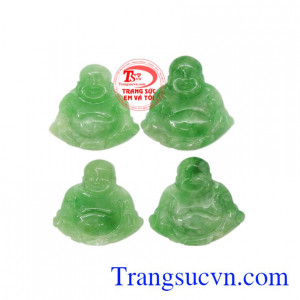 Mặt phật di lặc đại lợi cẩm thạch.