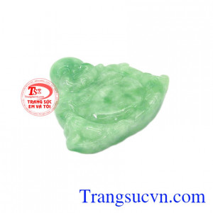 Phật Di Lặc được cho là mang lại may mắn và hạnh phúc,Mặt phật di lặc Jadeite bình an