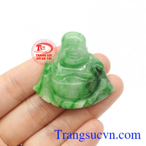 Mặt phật di lặc Jadeite phúc lộc