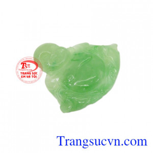 Mặt phật di lặc may mắn cẩm thạch làm cho cuộc sống tươi đẹp, vui vẻ.