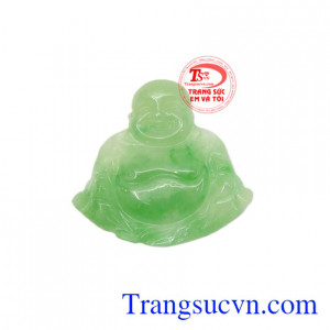 Mặt phật di lặc may mắn cẩm thạch là biểu tượng của sự may mắn, niểm vui.