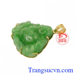 Sản phẩm có thể làm quà tặng cho người thân bạn bè. Mặt phật Ngọc cẩm thạch