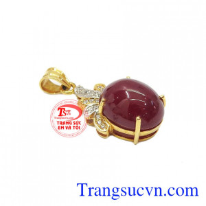 Mặt Vàng đá Quý Ruby sang trọng và quý phái