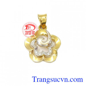 Mặt vàng hoa cách điệu