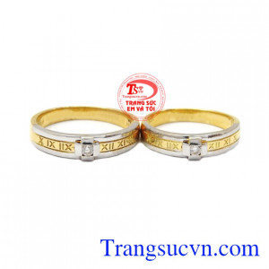 nhẫn cưới là kỷ vật tình yêu và hạnh phúc của hôn nhân,Nhẫn cưới vàng 14k giá rẻ