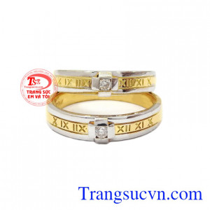 bạn sử dụng liên lục trong tất cả các hoạt động của bạn,Nhẫn cưới vàng 14k giá rẻ