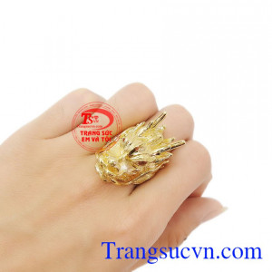 Bảo hành uy tín, giao hàng toàn quốc. Nhẫn đầu rồng mạnh mẽ