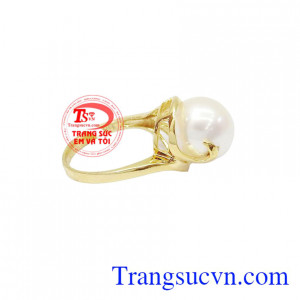 Nhẫn ngọc trai tổ ấm