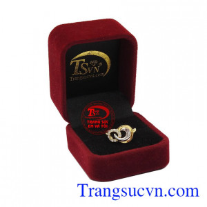 Nhẫn nữ vàng tây dành cho phái đẹp, đeo hợp thời trang và quý phái