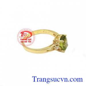 Nhẫn nữ vàng tây dành cho phái đẹp, đeo hợp thời trang và quý phái