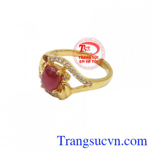 Nhẫn nữ ruby đẹp