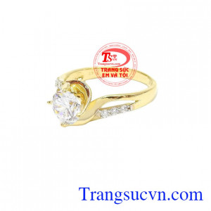 Nhẫn nữ sang trọng tình yêu
