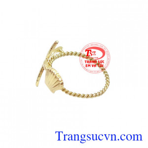 Nhẫn nữ sao biển 10k đẹp