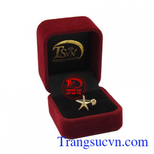 Nhẫn nữ sao biển 10k đẹp