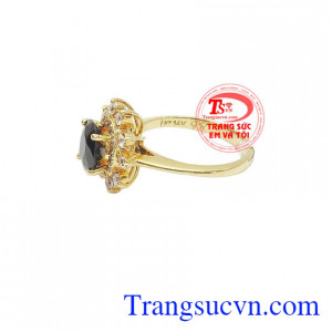 Nhẫn nữ sapphire theo mệnh