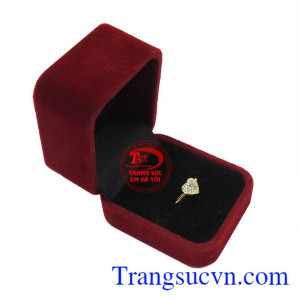 Nhẫn nữ vàng tây dành cho phái đẹp phù hợp làm quà tặng sinh nhật hoặc trong các dịp ý nghĩa
