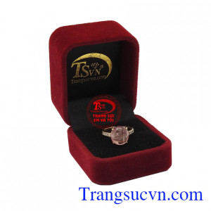 Nhẫn nữ vàng tây