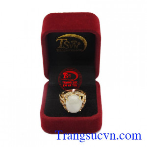 Nhẫn nữ sapphire thiên nhiên