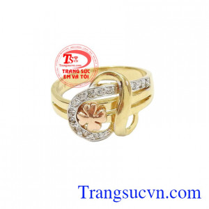 Nhẫn vàng nữ sum vầy