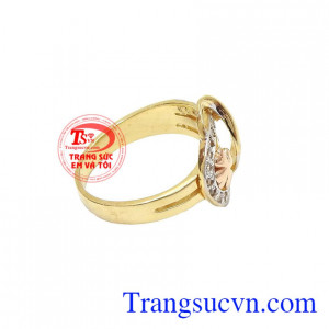 Nhẫn nữ vàng 14k
