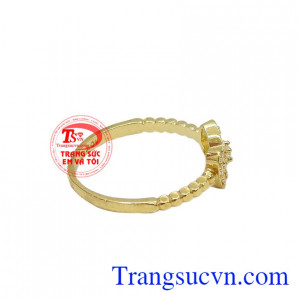 Nhẫn vàng sang quý