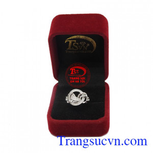 Nhẫn nữ vàng tây dành cho phái đẹp, đeo hợp thời trang và quý phái