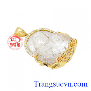 Thạch anh tóc là loại thạch anh chứa các bao thể dạng kim vừa có ý nghĩa về mặt phong thủy, vừa đem lại may mắn.