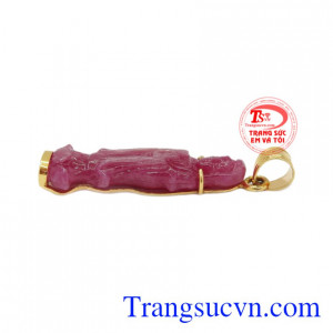 Có giấy kiểm định kèm theo,bảo hành 1 năm. Phật quan âm ruby đỏ