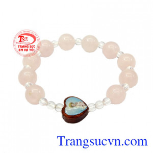 Thạch anh hồng Chuỗi Mân Côi màu sắc đẹp, chất lượng cao,Thạch anh hồng Chuỗi Mân Côi