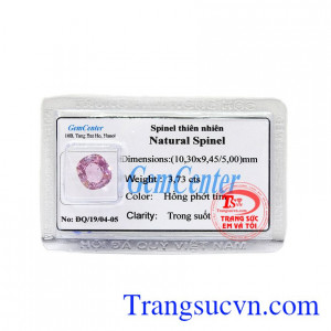 Viên Spinel hồng ép vỉ là loại đá thiên nhiên hiện đang được nhiều người yêu thích và lựa chọn,Viên Spinel hồng ép vỉ